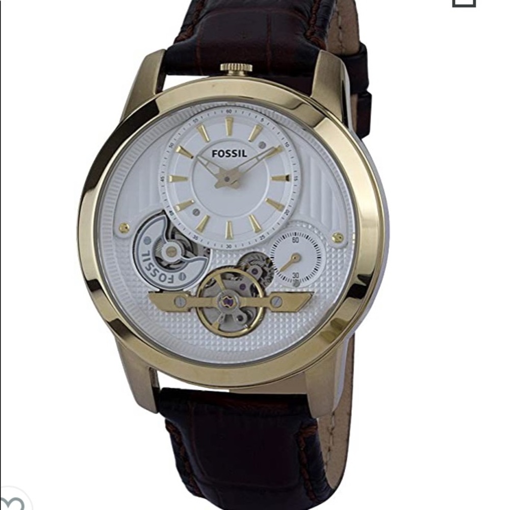 Fossil - Men’s Gold ME1127 Watch Leather Band
